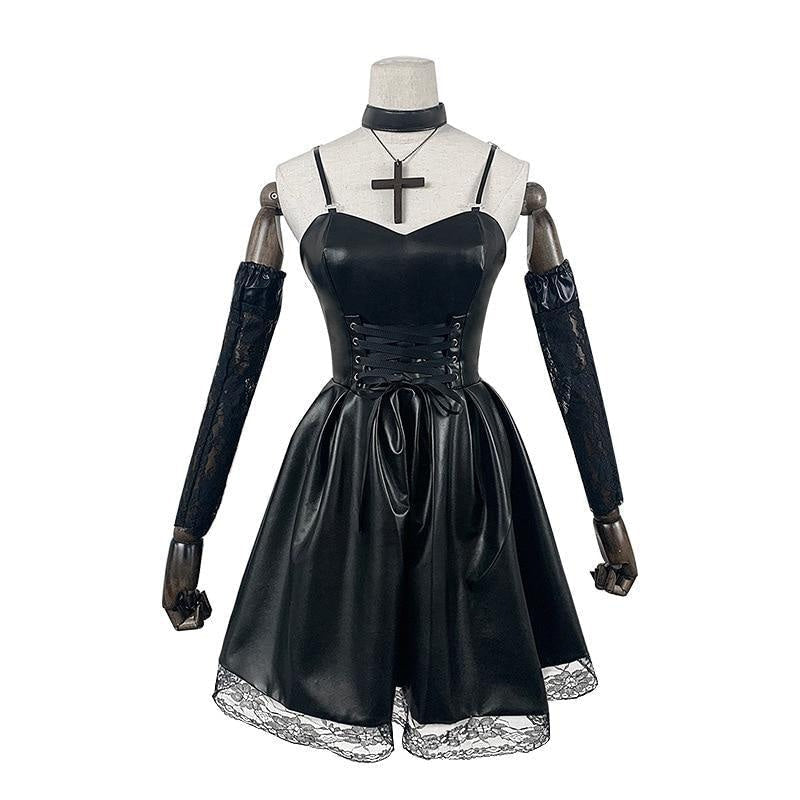 Death note misa amane cosplay set - black - cospalyer - cosplay - death note