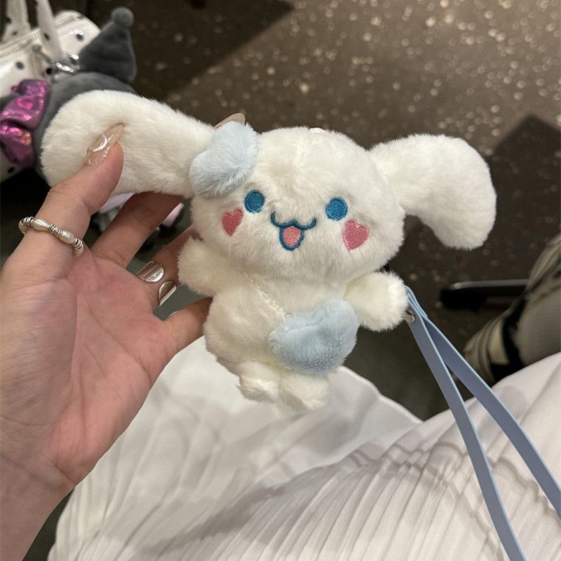 Plush Cinna Blue Heart Airpod Case - Lovesickdoe