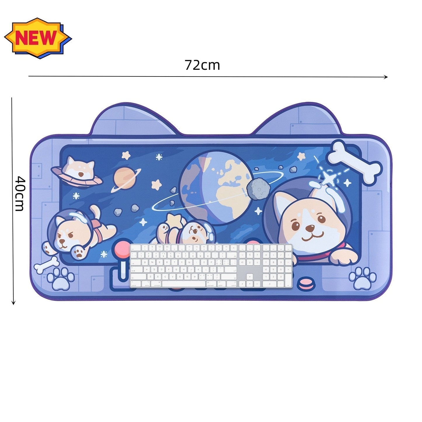 Dreamy bunny mousepad - desk - pad - gaming - kawaii - mouse