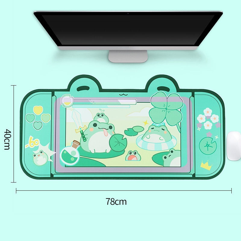 Dreamy bunny mousepad - desk - pad - gaming - kawaii - mouse