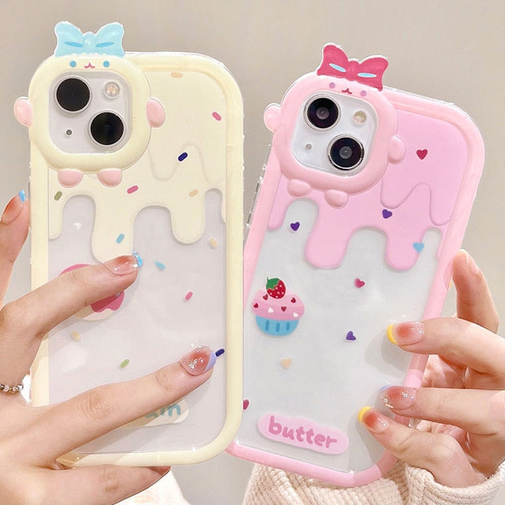 Drippy sweets samsung phone case - cupcake - ice cream - kawaii - babe - phone case
