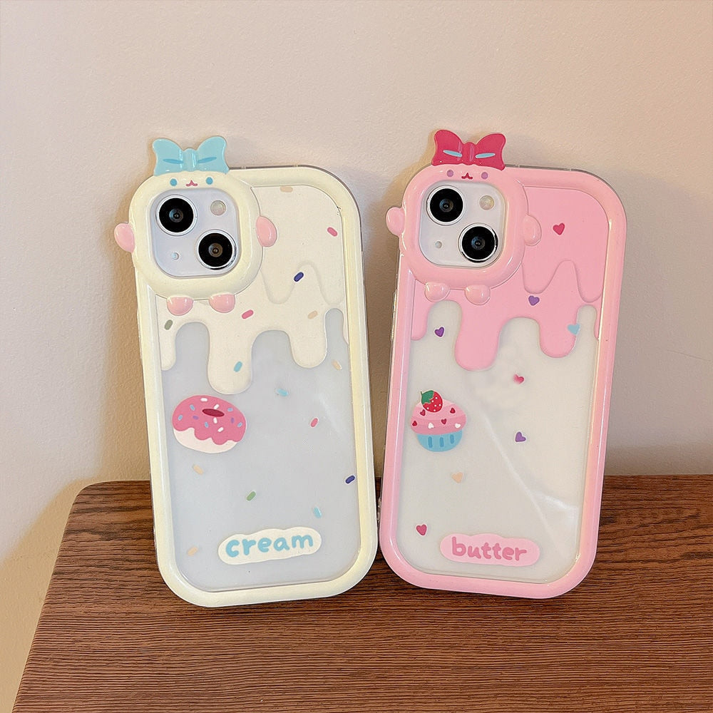 Drippy sweets samsung phone case - cupcake - ice cream - kawaii - babe - phone case