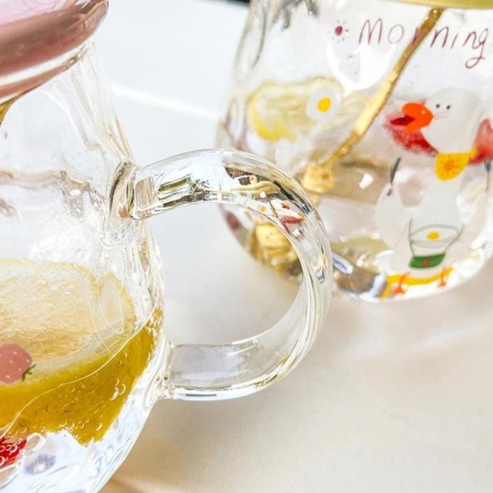 Duck Goose Mug With Lid - bottles, cups, duck, ducks, ducky