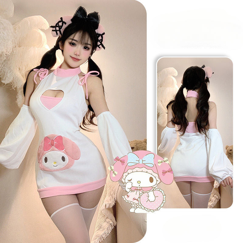 Ensemble pyjama Melo brodé Kawaii KI648