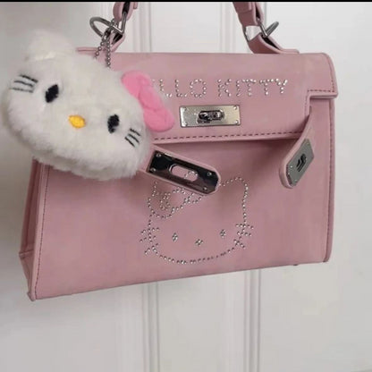 Sac messager rose Kitty Diamond KI562