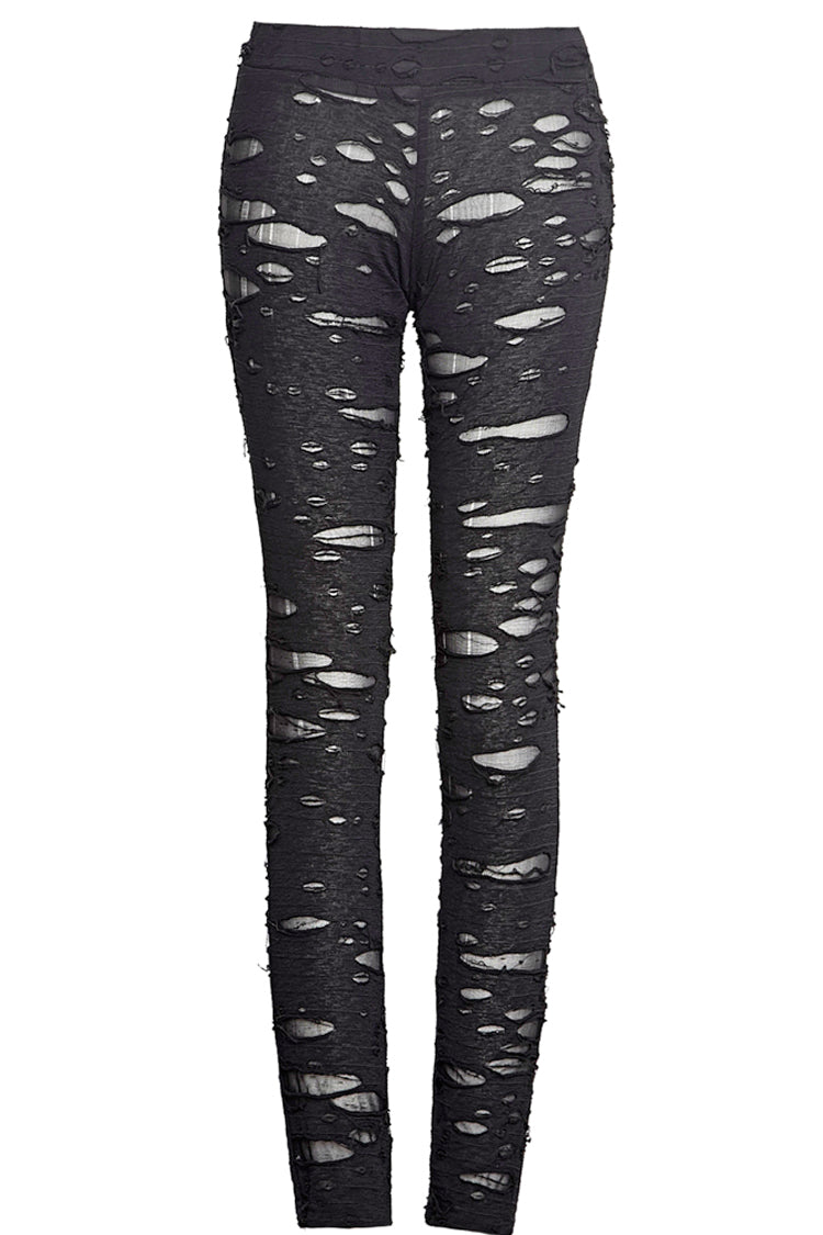 Gothic Women's Sheer Fitted Leggings - Long Length