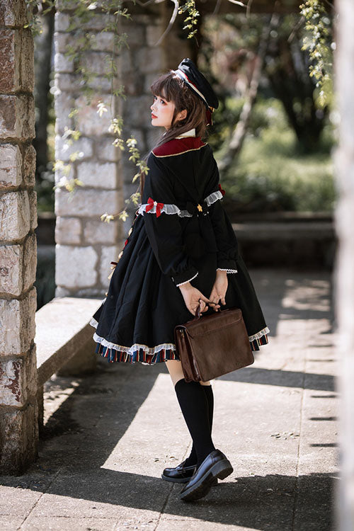 Witchcraft Academy Alchemy Long-Sleeve Gothic Jumper Dress - 4 Colors