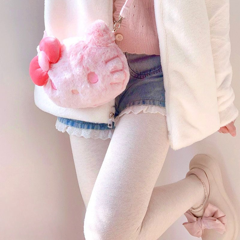 Sac à main en peluche Pink Kitty - Lovesickdoe