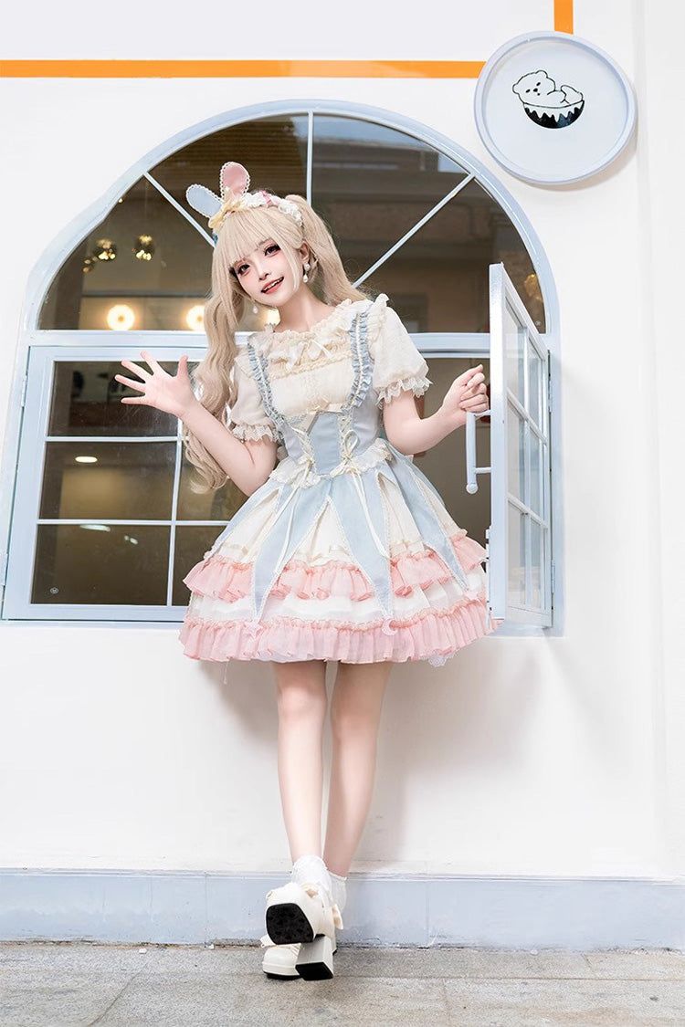 Sweet Princess Lolita Jsk Dress with Ballet Circus Hanayome in 2 Colors