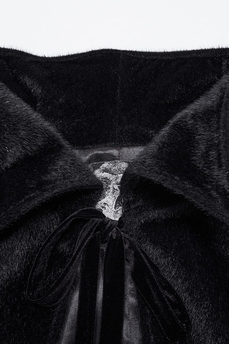 Crimson & Noir Men's Strap Bat Gothic Cape Cloak