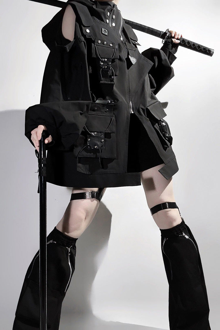 Techwear Hooded Ouji Gothic Set
