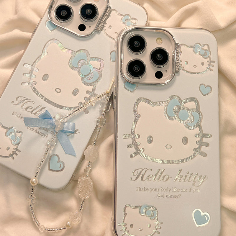 Blue Kitty Phone Case SK603