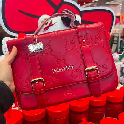 Red Kitty Cambridge Portable Backpack
