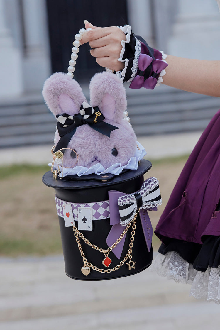 Enchanted Rabbit Bow Purse - Sweet Lolita Handbag in 3 Shades