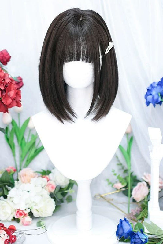 Short Straight JK Style Lolita Wig