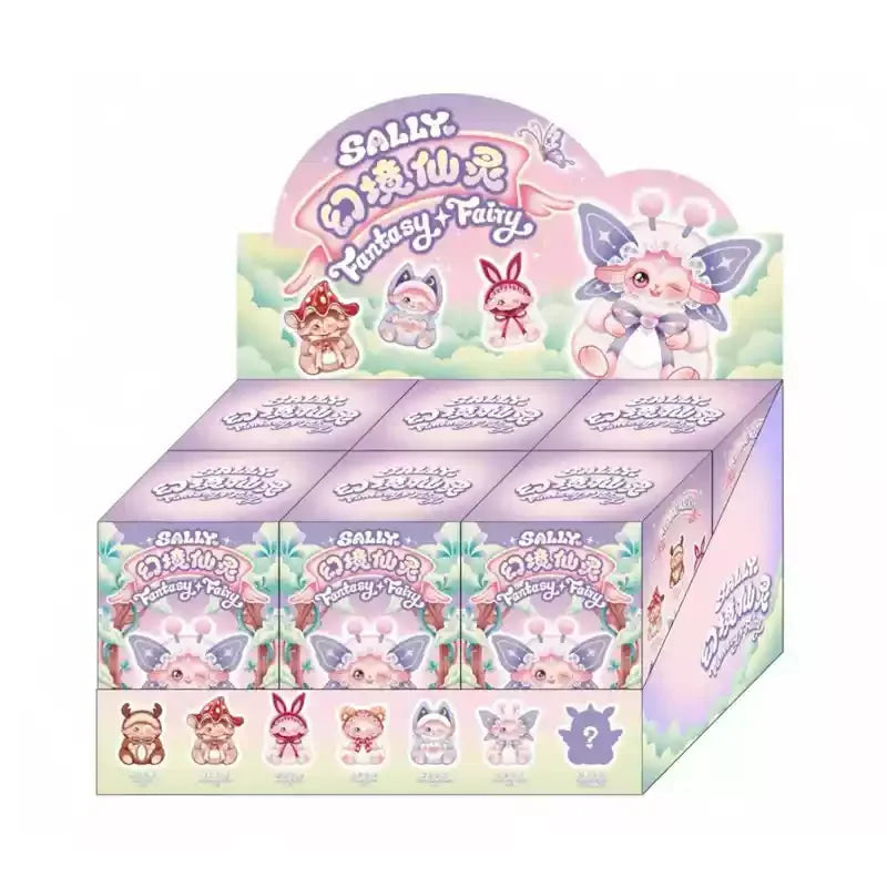 Kawaii fantasy fairy dragon blind doll plush figurine boxes