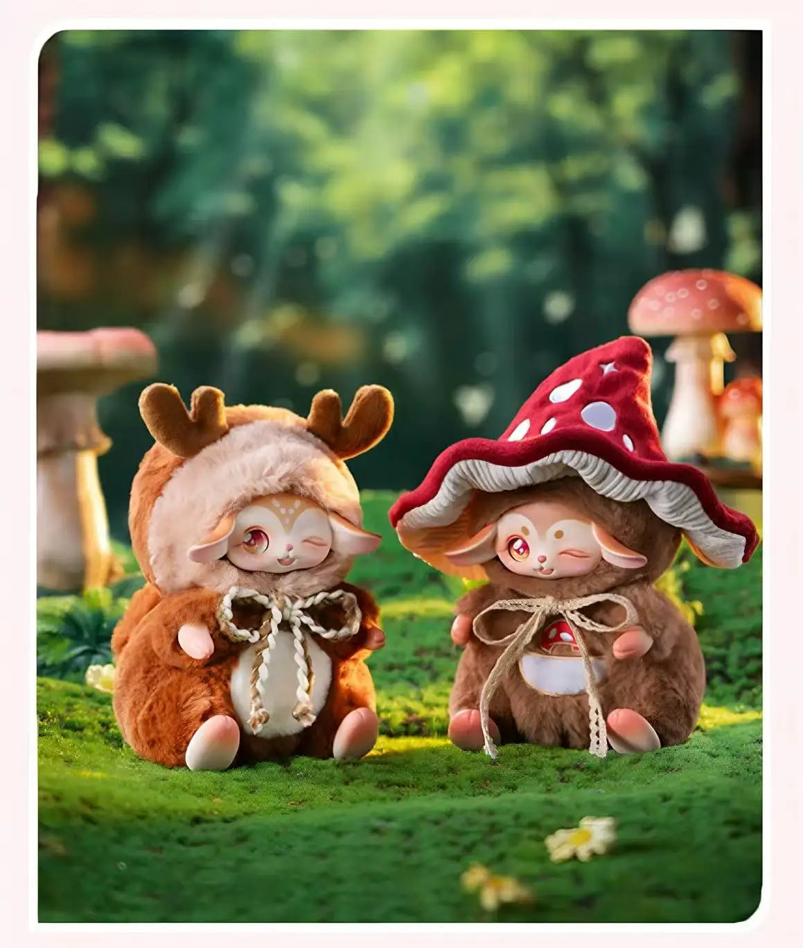 Kawaii fantasy fairy dragon blind doll plush figurine boxes