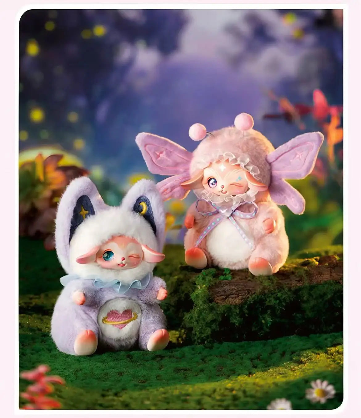Kawaii fantasy fairy dragon blind doll plush figurine boxes