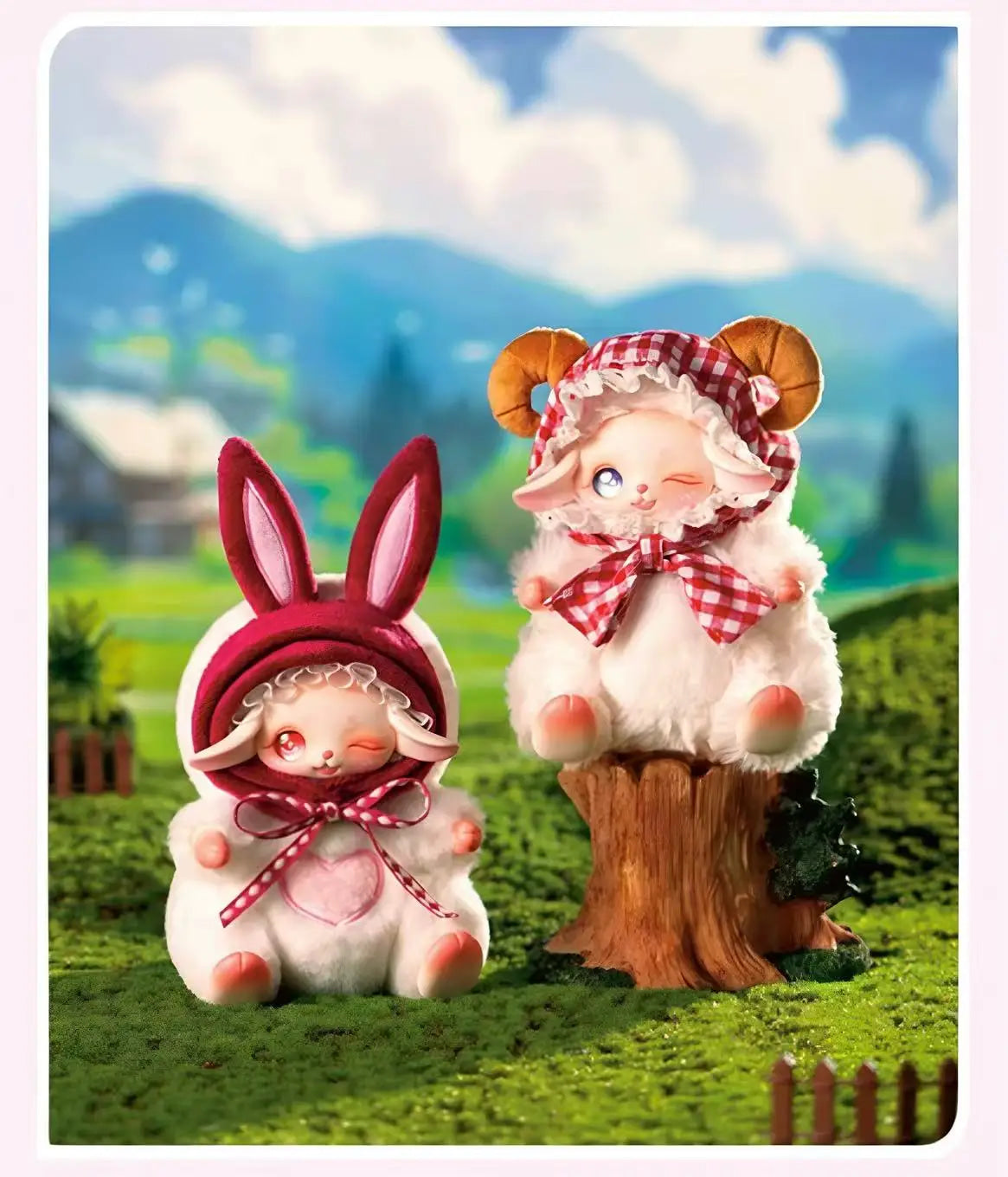 Kawaii fantasy fairy dragon blind doll plush figurine boxes