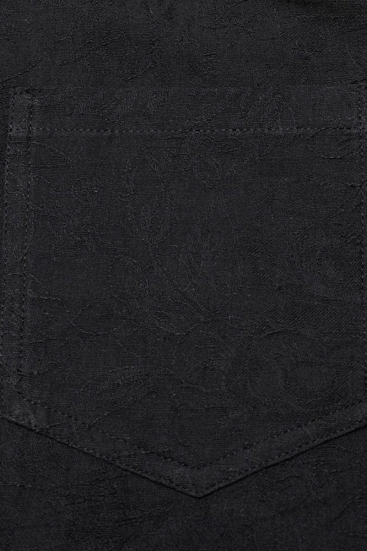 Gothic Men's Blouse with Puff Sleeves and Shoulder Straps - Two Shades
