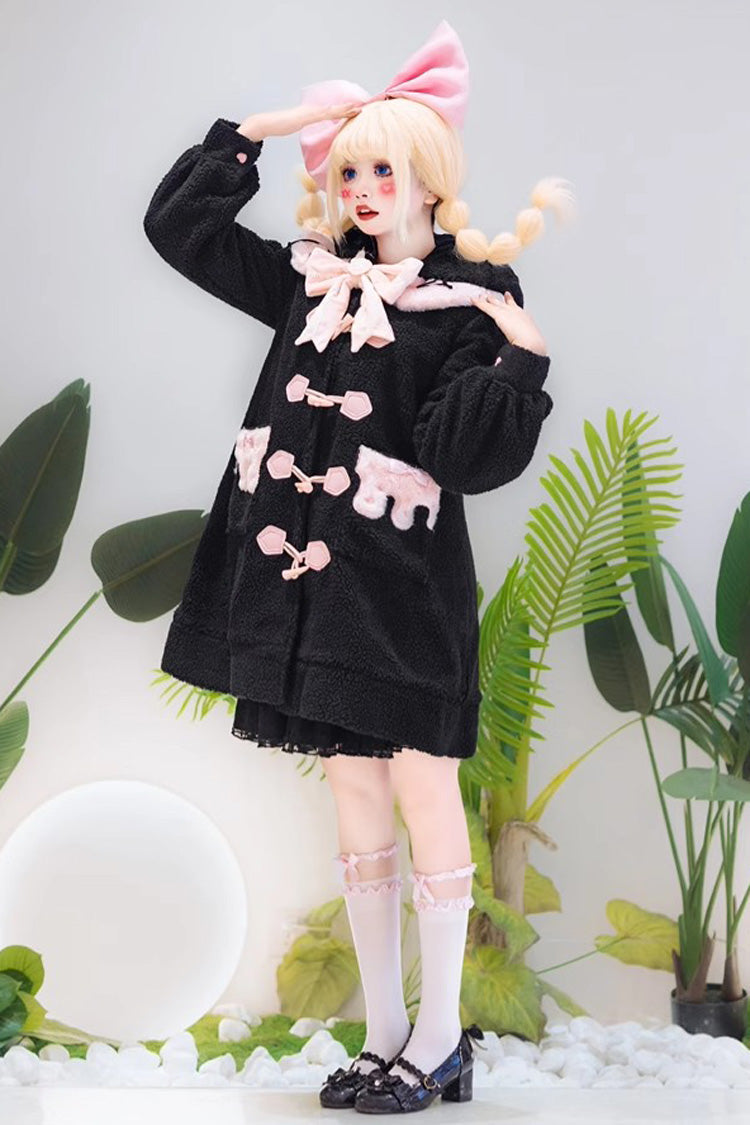 Unicorn Bowknot Long Coat with Long Sleeves for Sweet Lolita Style