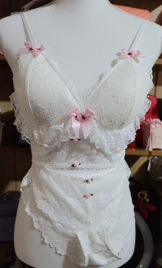 Nymphette Top Rosebud Crop