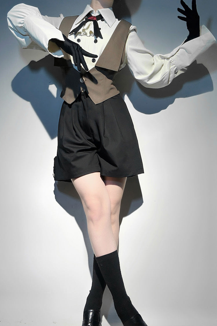 Chocolate Handsome Ouji Vest - Little Detective