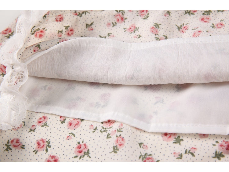 Floral Nymph Dress - dollcore, dollette, dresses, floral, floral angel