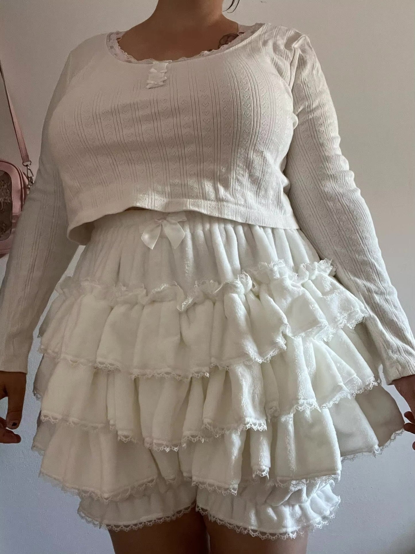 Fluffy ruffled bloomer pants - bloomer - layered - layers - lolita - petticoat