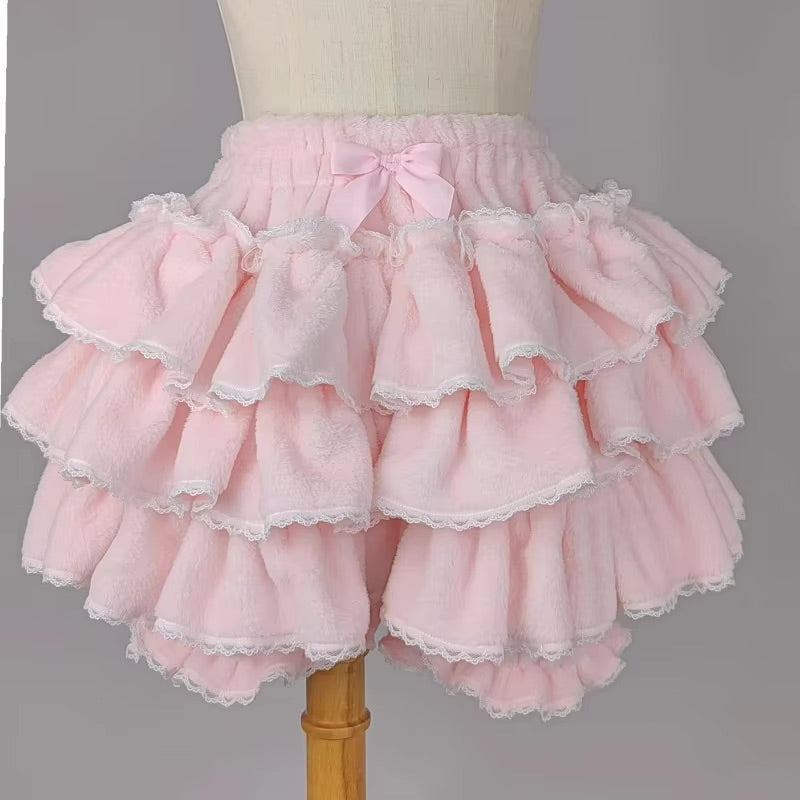 Fluffy ruffled bloomer pants - bloomer - layered - layers - lolita - petticoat