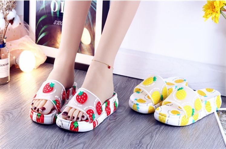 Foodie Sandals - athletic shoes, beach, berry, eggs, fruit