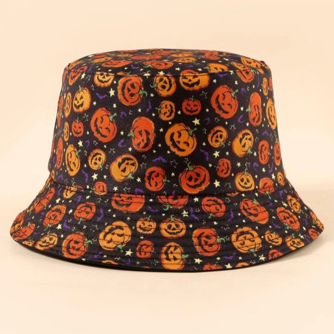 Halloween Bucket Hat - gothic, halloween, hat, hats, pumpkin