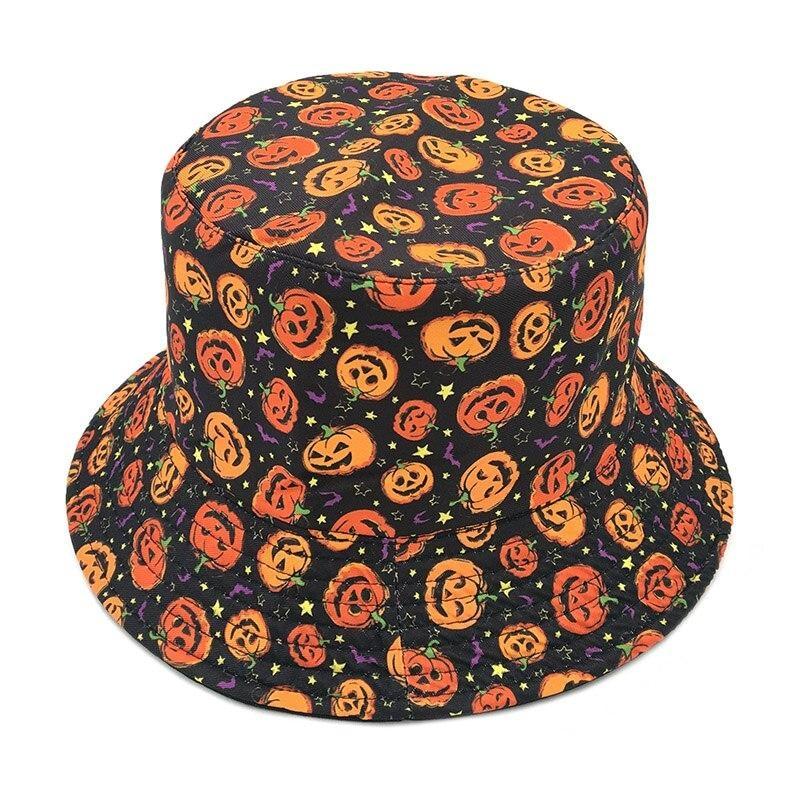 Halloween Bucket Hat - gothic, halloween, hat, hats, pumpkin