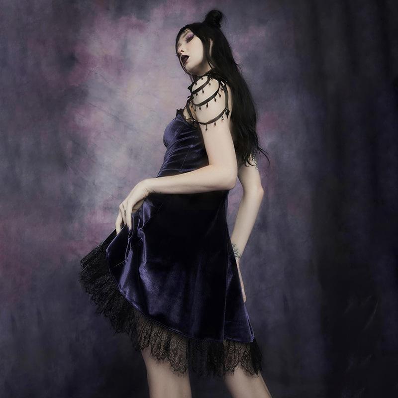 Halloween Party Dress - dress, dresses, goth, gothic, paci