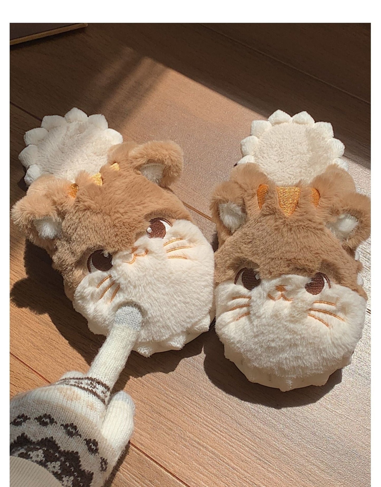 Hamster Slippers - footwear, fuzzy shoes, fuzzy slippers, gerbil, hamster Kawaii Babe