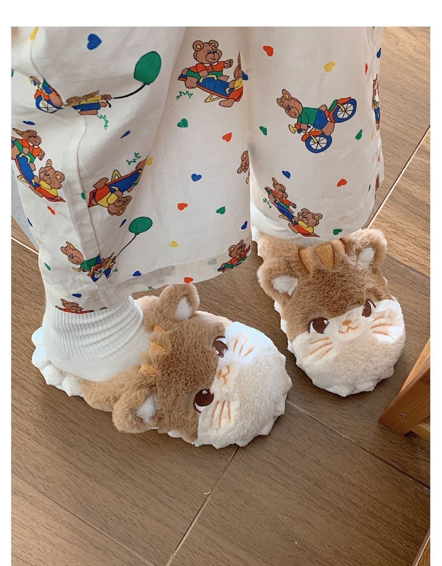 Hamster Slippers - footwear, fuzzy shoes, fuzzy slippers, gerbil, hamster Kawaii Babe