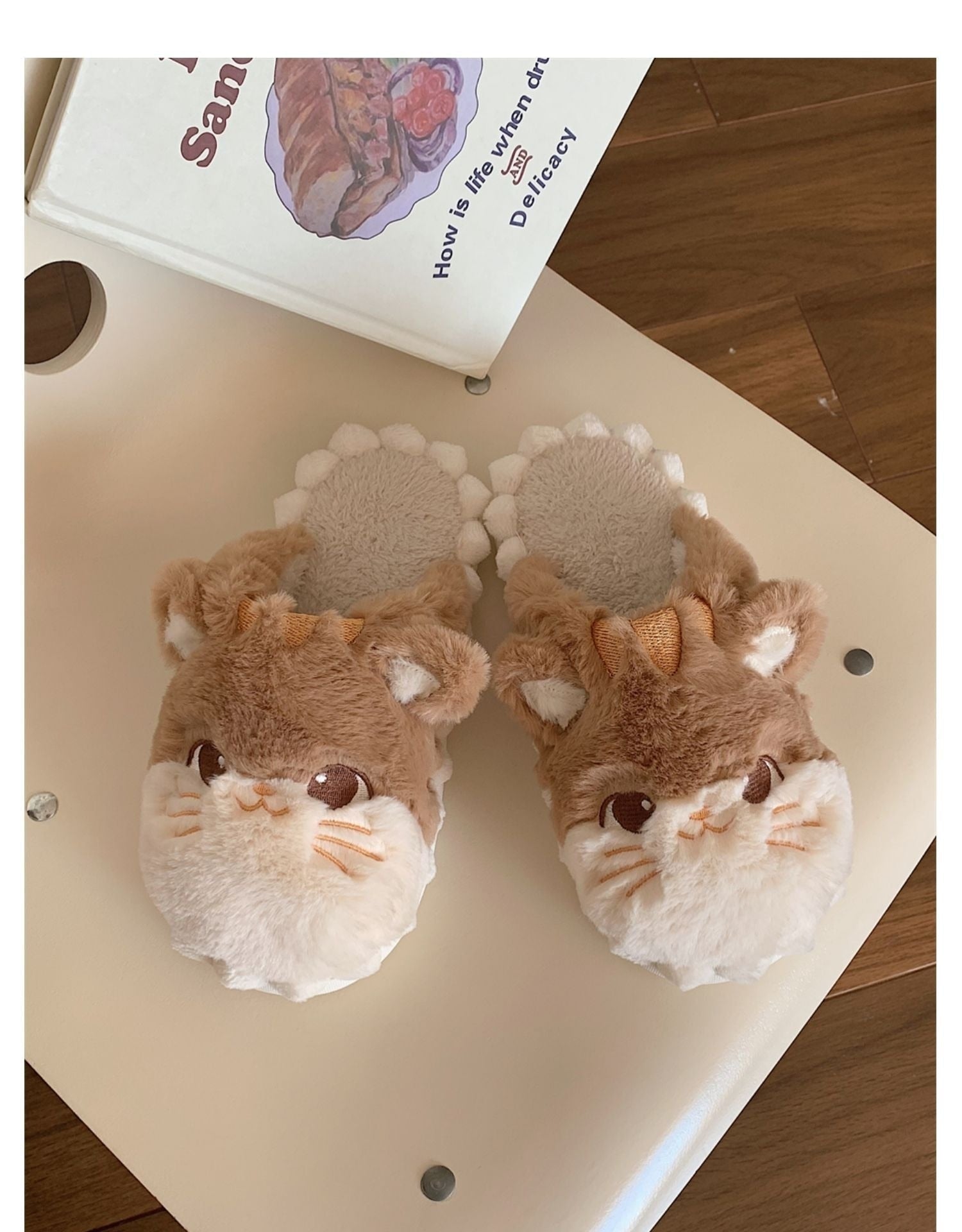 Hamster Slippers - footwear, fuzzy shoes, fuzzy slippers, gerbil, hamster Kawaii Babe