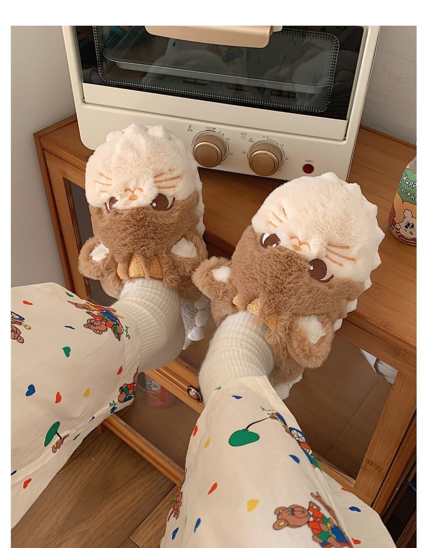 Hamster Slippers - footwear, fuzzy shoes, fuzzy slippers, gerbil, hamster Kawaii Babe