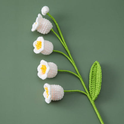 Elegant Crochet Lily Of The Valley Flower