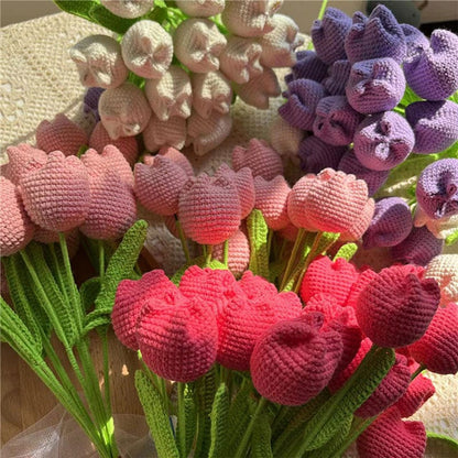 Handmade Crochet Tulip Flower