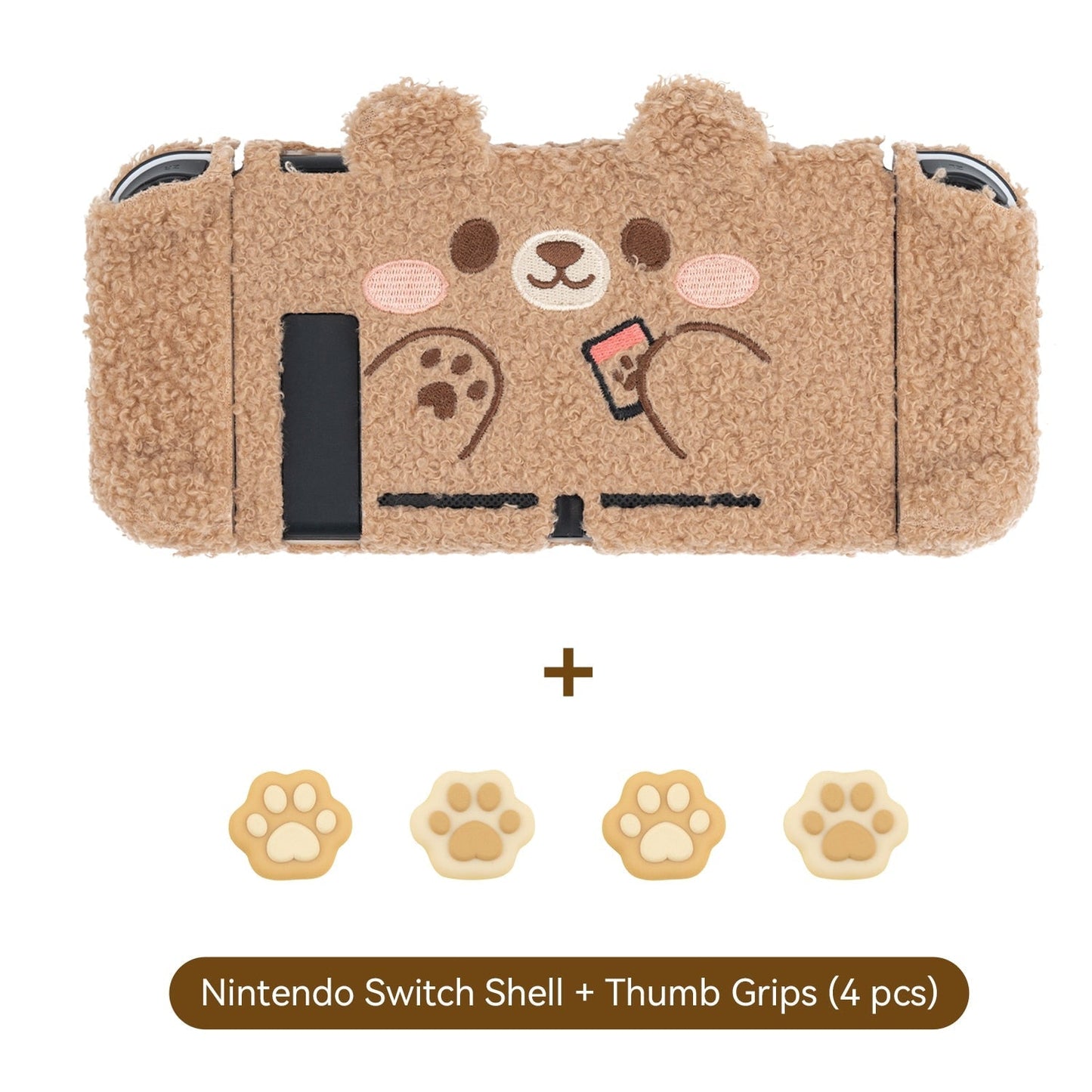Happy bear switch cover - nintendo - switch - cover - skin