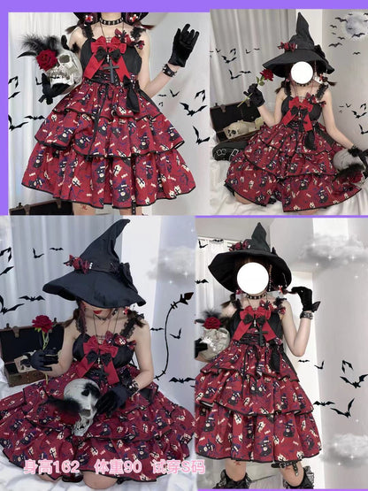Haunted Lolita Dress - halloween, halloween costume, costumes, dress, lolita