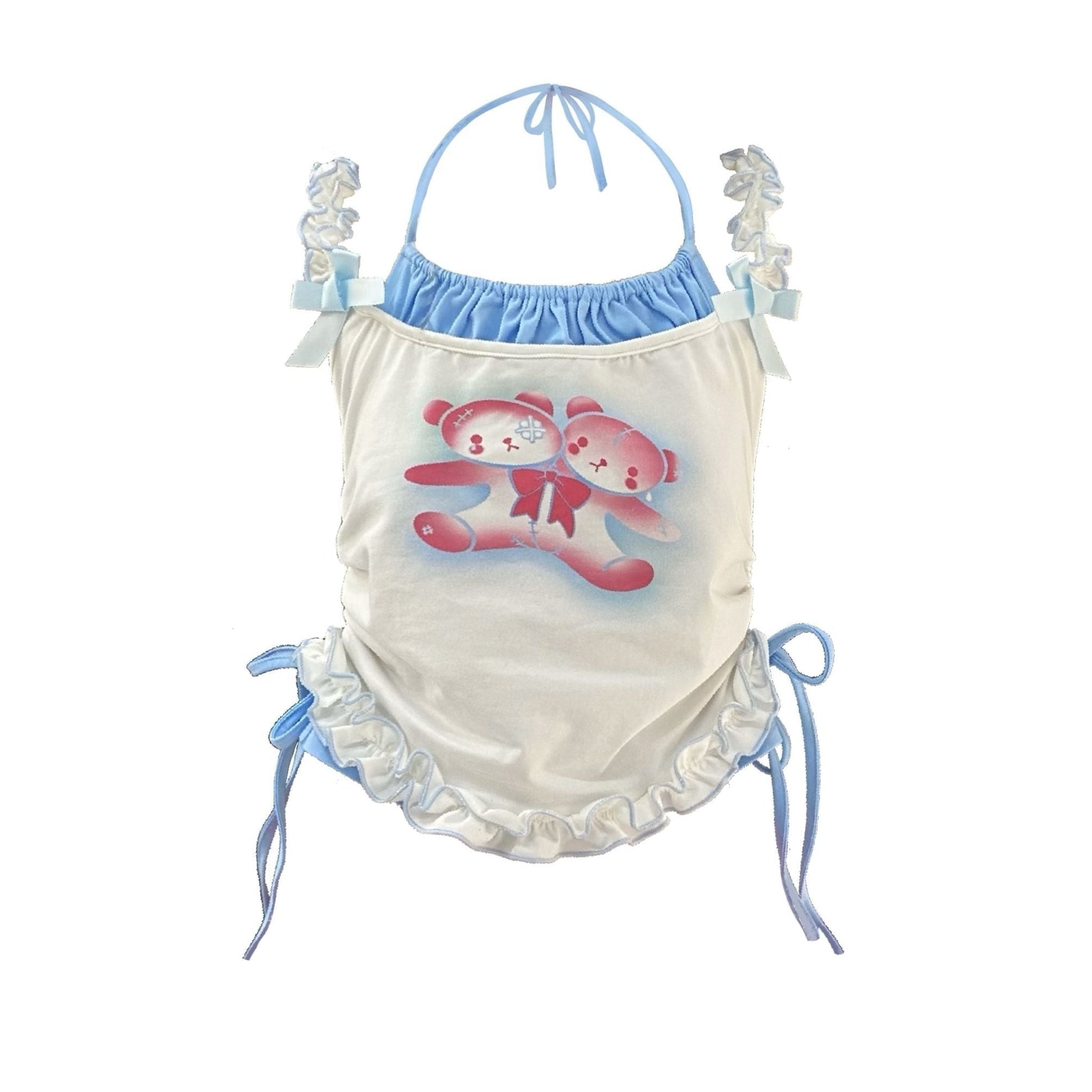 Heartbreak bunny cami top - bear - bears - bows - bunny - cami