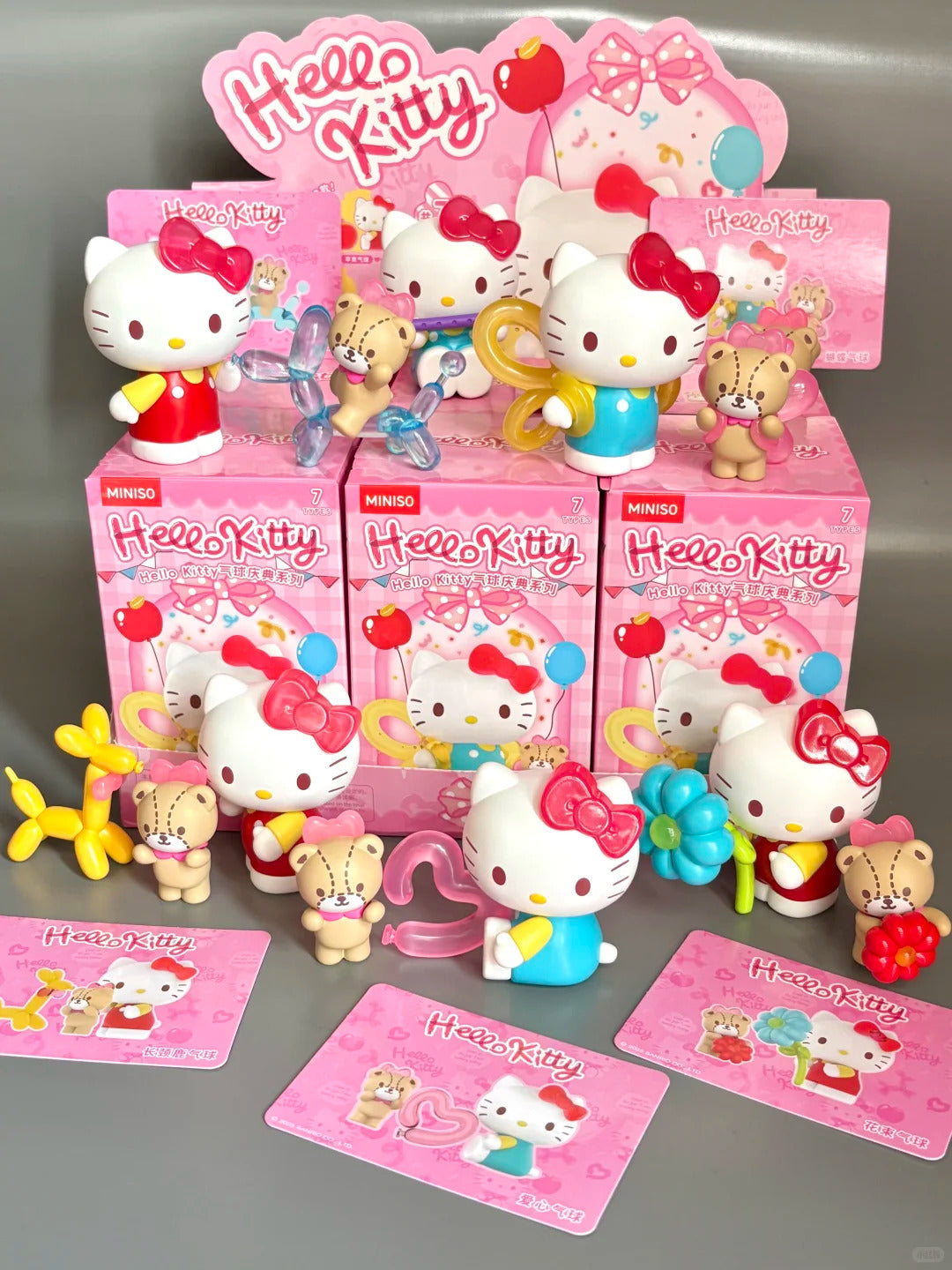 Kitty Balloon Blind Celebration Series Box