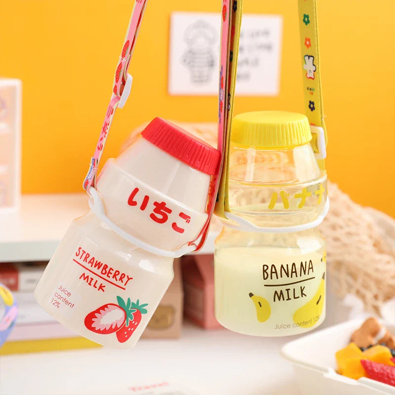 Japanese fruit water bottles - bottles - drinkware - fruit - kawaii - water