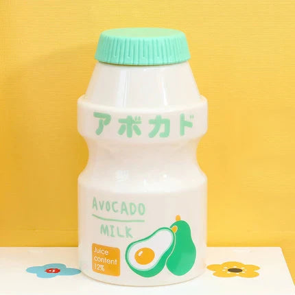 Japanese fruit water bottles - bottles - drinkware - fruit - kawaii - water