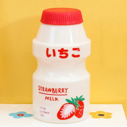 Japanese fruit water bottles - bottles - drinkware - fruit - kawaii - water