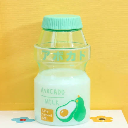 Japanese fruit water bottles - bottles - drinkware - fruit - kawaii - water