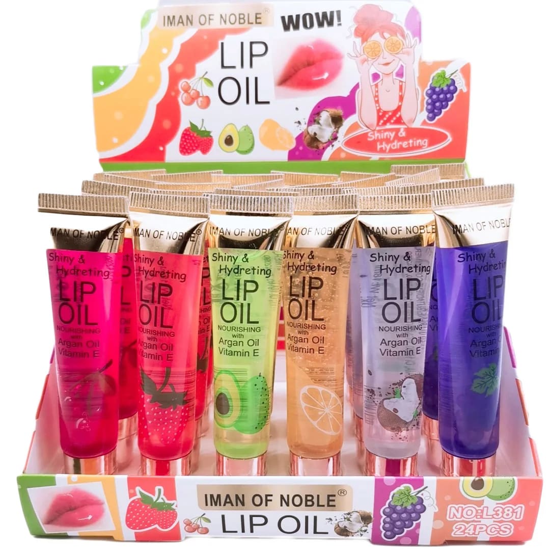 Kawaii juicy gel fruit moisturizing lip oil set
