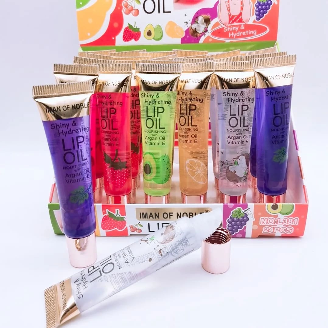 Kawaii juicy gel fruit moisturizing lip oil set
